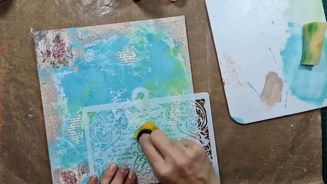 Canvas Alice em Mixed Media - Who are you? смотреть онлайн