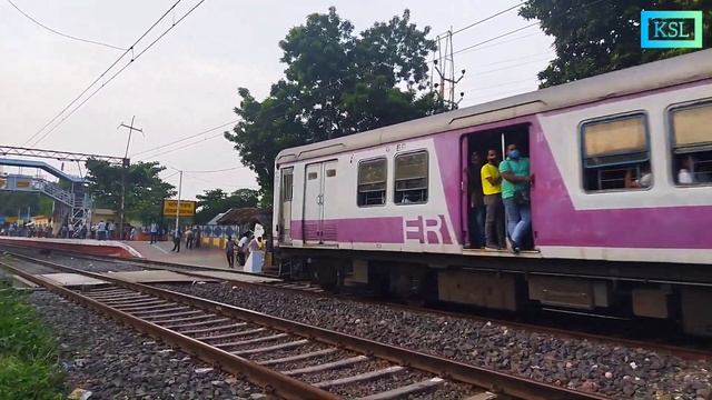 Main vs Chord Line's EMU/Down Barddhaman-Howrah Local via Main Line and Chord Line/Howrah Division. смотреть онлайн