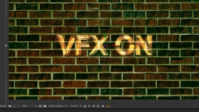 After Effects Neon Text Tutorial смотреть онлайн