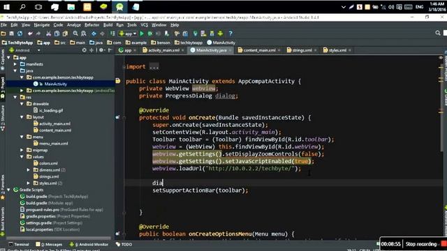 How to Convert Entire Website Into Android Application. Android tutorial смотреть онлайн