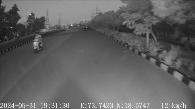SRS New S34 4G IR dash cam Night vision video Quality| City Drive | RAW Originals смотреть онлайн