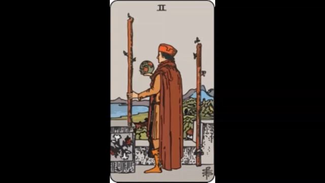 Daily Tarot Intuitive Reading Two of Wands смотреть онлайн