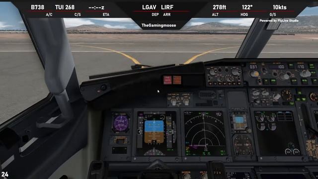 🔴X-Plane LIVE | Zibo Mod 737 | TUIfly Nordic | Athen-Rom🔴 смотреть онлайн