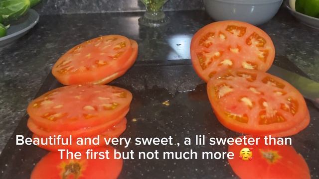 Tasting the Pink Brandywine, Chefs Choice Pink Tomato, and a Hungarian Pepper 🌶️ смотреть онлайн