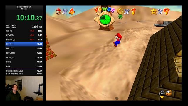 Super Mario 64｜16 star - 19:48 (EMU) смотреть онлайн