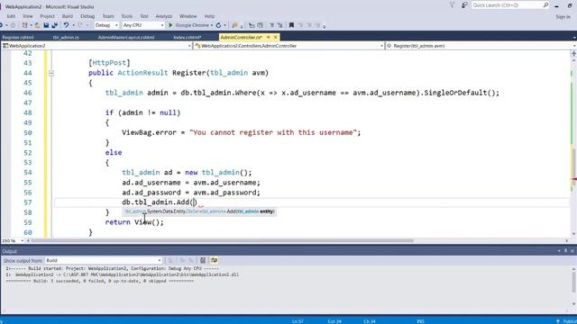 Multi-Vendor App in ASP.NET MVC - 7 - Add Administrator Registration page . смотреть онлайн