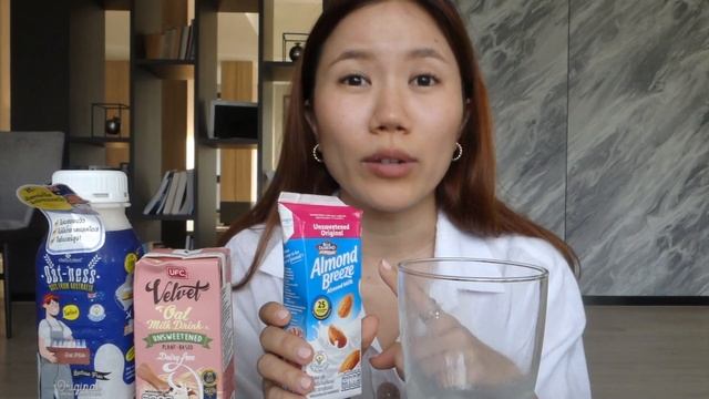 รีวิวนมพืช PLANT-BASED MILK 6 แบรนด์🥛 🥜  สำหรับคนแพ้นมวัว แพ้แลคโตส