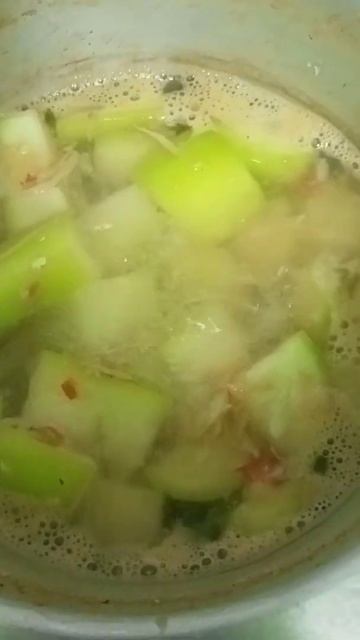 Sup Labu Air Ikan Bilis #shorts #labuair