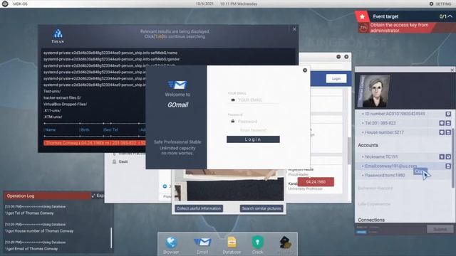Cyber Manhunt Hackerman Simulator Ep: 01