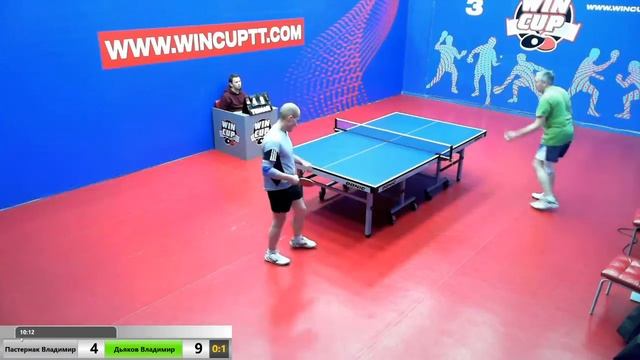 Пастернак Владимир 1 - 3 Дьяков Владимир Турнир Восток 2 WIN CUP 12.03.2020 Зал 3 Прямой эфир смотреть онлайн