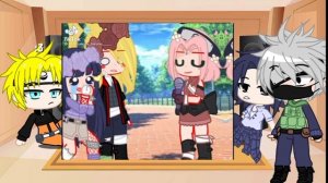 Реакция Команды #7 на Сакуру Харуно/3/5\Гача клуб