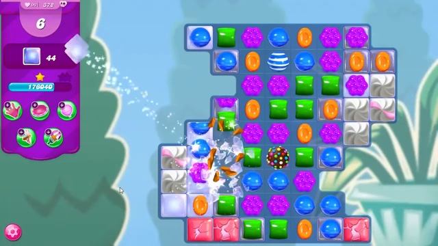 Candy Crush Saga LEVEL 372 NO BOOSTERS (new version) смотреть онлайн