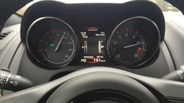 Jaguar F-Type R Coupe 130-230 km/h acceleration смотреть онлайн