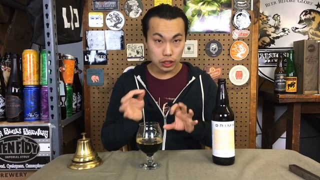 Grimm Sumi Zest (Imperial Stout W/ Orange Zest And Vanilla) Review - Ep. #1092