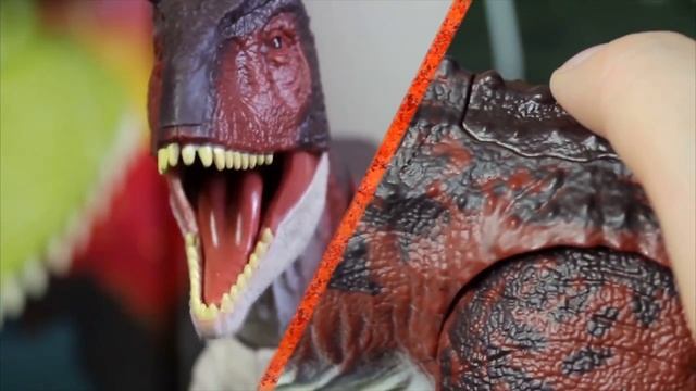 Mattel Jurassic World Fallen Kingdom Action Attack Carnotaurus Review!