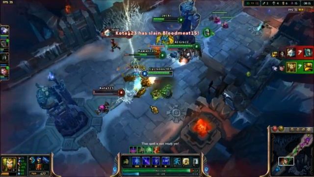 League of Legends - ARAM 15 Cassiopeia смотреть онлайн