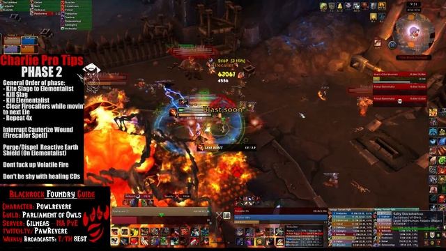BRF Tank Raid Guide: Heroic Blast Furnace. Warrior PoV смотреть онлайн