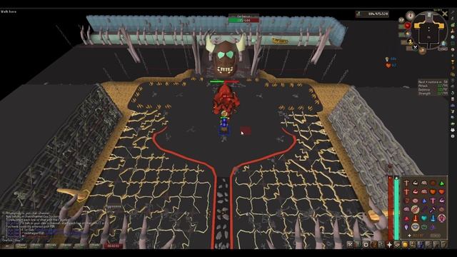 Dragon Warhammer at Cerberus OSRS