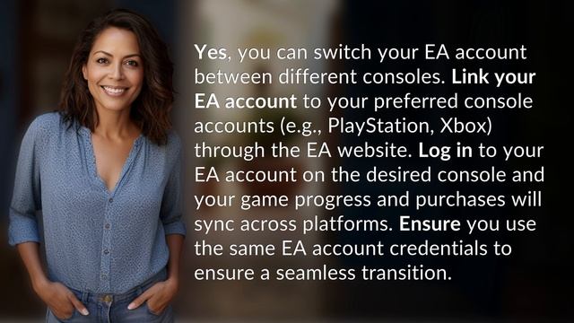 Can you switch your EA account between different consoles? смотреть онлайн