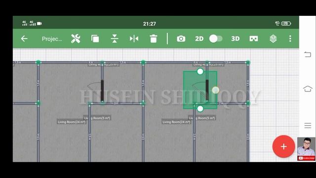 Cara Menggunakan Aplikasi PLANNER 5D Di Hp - HUSEIN SHIDIQQY