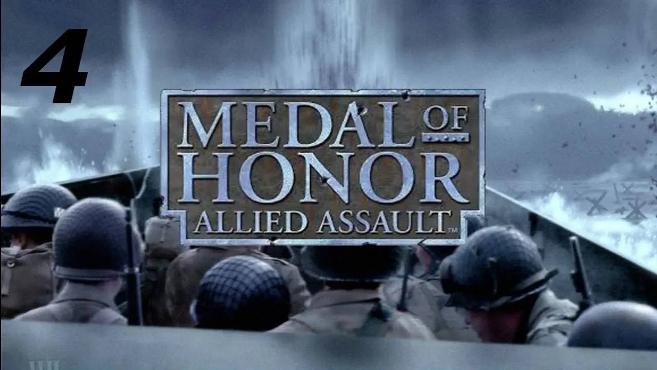 Прохождение Medal of Honor: Allied Assault #4 (В тылу врага)