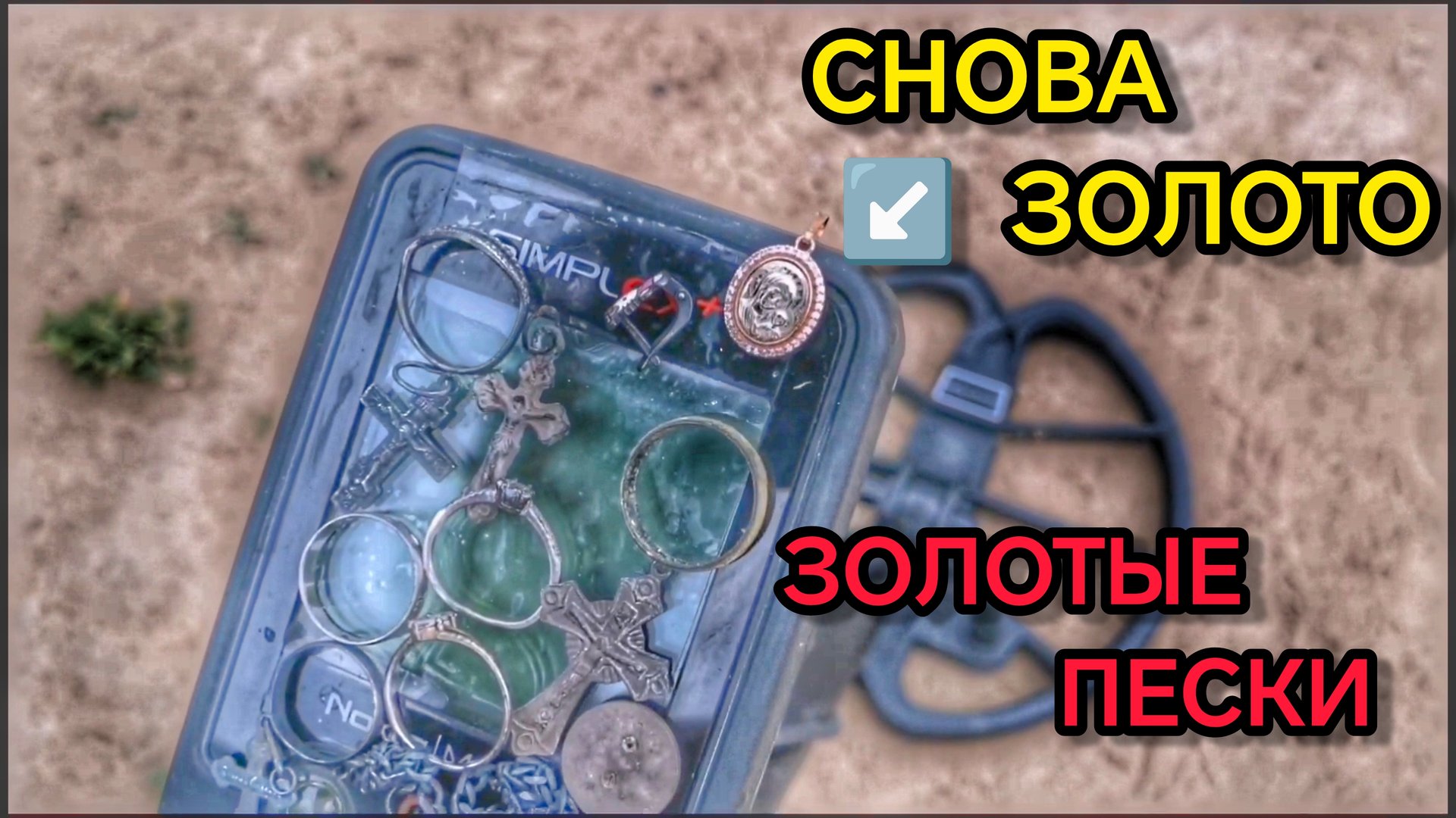 Пляжный поиск золота. Коп с металлоискателем. Нокта симплекс.