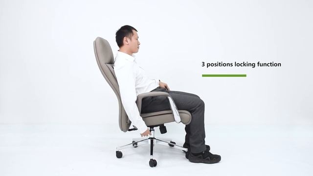 Scaun directorial, mecanism inclinare/blocare, inaltime reglabila, piele ecologica, Maro смотреть онлайн