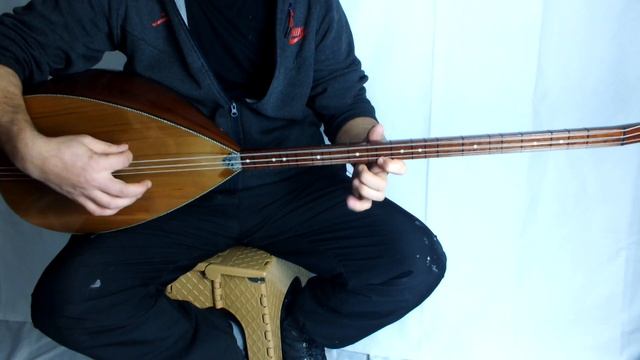 Turkish Acoustic Long Neck Divan Saz Baglama DV4 смотреть онлайн
