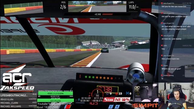 rFactor 2 Community Event - McLaren at Silverstone - Nismo at Spa - 30 Minute Races смотреть онлайн