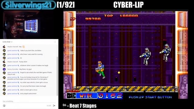 Cyber-Lip (Neo Geo AES) [1 of 92] смотреть онлайн
