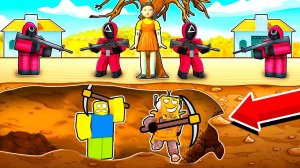 КАК Я Смог СБЕЖАТЬ ИЗ ИГРЫ Кальмаров РОБЛОКС  Roblox Escape Squid Game