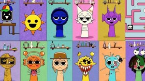 Спрунки моды - ПОМОГИТЕ ВОСТАНОВИТЬ СПРУНКИ!  Спрунки  Incredibox  Анимация #спрунки