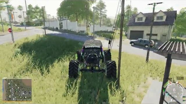 Farming Simulator 19 Mod Spotlight A Fun Mod Monster Truck By Lambo Mods