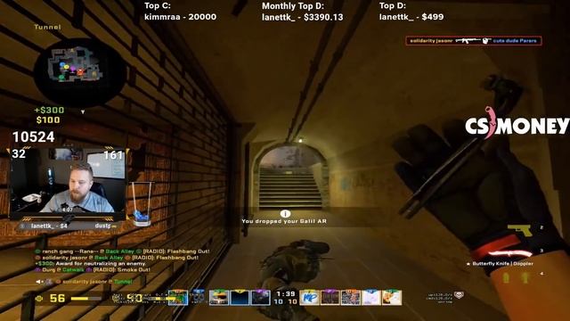 HOW TO TAKE MIRAGE B ON T SIDE WITH 5 AWPS!!! смотреть онлайн