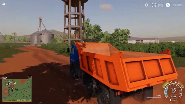 New Dump Truck Mod First Look Farming Simulator 19 смотреть онлайн