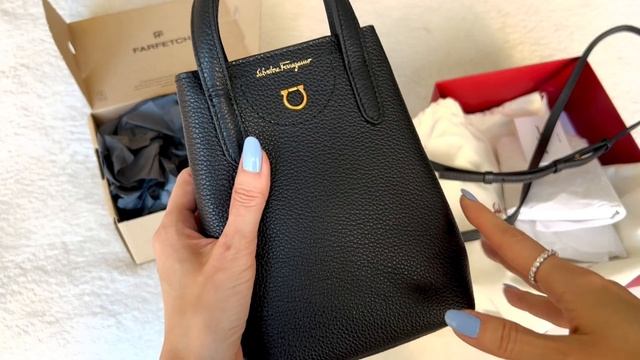 NEW Ferragamo Bag + More Goodies from FARFETCH! смотреть онлайн