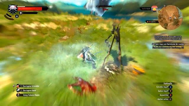 The Witcher 3 - Famous flying panther смотреть онлайн