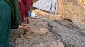 04.05.2023 Строительство лестницы для пещеры семьей кочевников