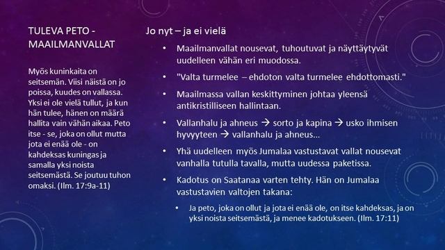 Marko Sagulin Ilmestyskirja Osa 32 Ilm 17:8-18 смотреть онлайн