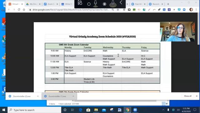 Virtual Grizzly Academy Zoom Schedule Tutorial смотреть онлайн