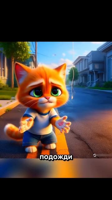 Котёнок с шариком смотреть онлайн