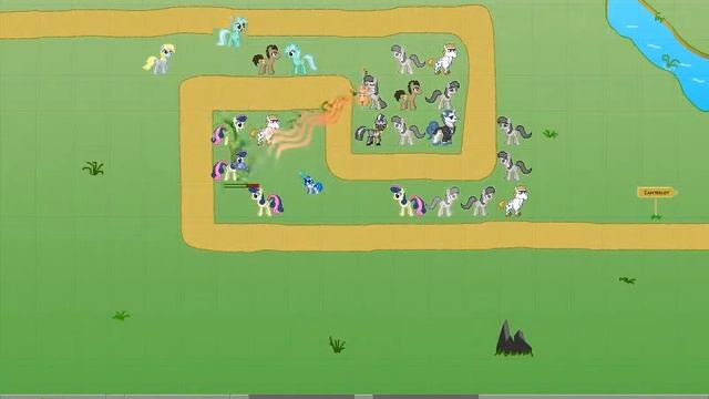 Canterlot Siege 2 - Map 6 perfect playthrough (Hard, no superpowers) смотреть онлайн