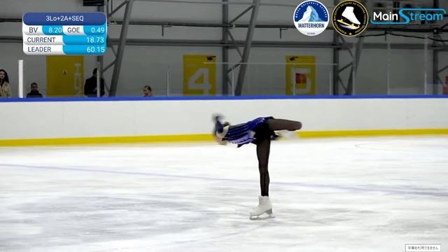 Алена ПРИНЕВА アリョーナ・プリニョワ　FP Trying 4Lz !!　Кубок "Маттерхорн" "Восхождение"-1 этап смотреть онлайн