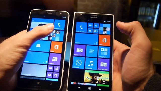 Nokia Lumia 1520 vs. 1320 Comparison смотреть онлайн