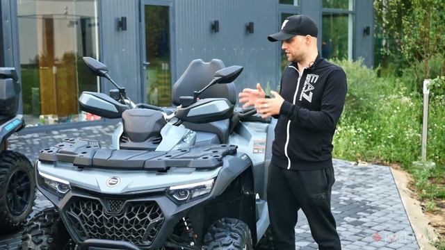 Квадроцикл CFMOTO CFORCE 850 TOURING 2024 | Обзор и Тест-Драйв🏍️ смотреть онлайн
