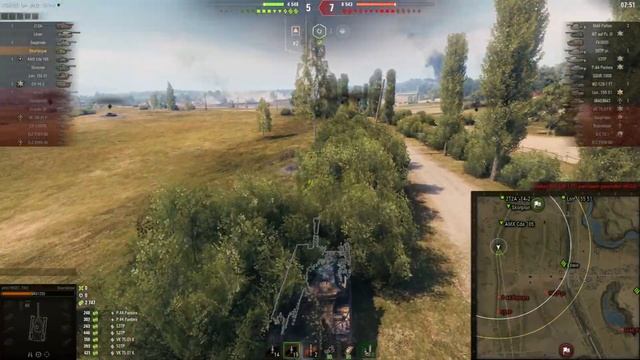 Вытащил слив на Bat Chatillon Bourrasque Прохоровка