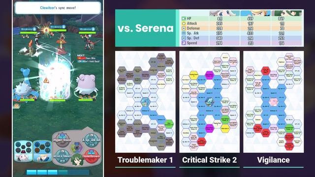 Team Examples for the Kalos Extreme Battles (Malva, Serena, Calem) | Pokémon Masters EX смотреть онлайн