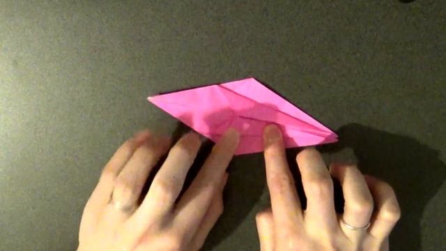 折り紙「フラミンゴ」　origami