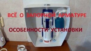 9. Запорная арматура : Оголяем бачок унитаза. Особенности разборки - нижняя подача.