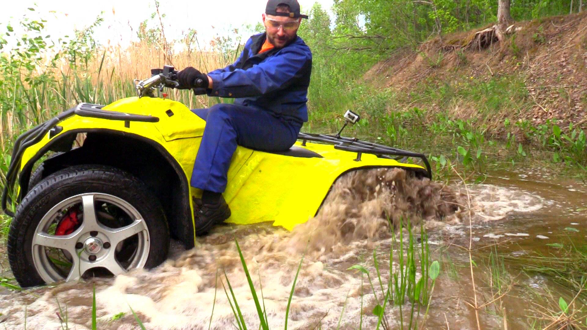 Самодельный квадроцикл ФИНАЛ проекта! смотреть онлайн